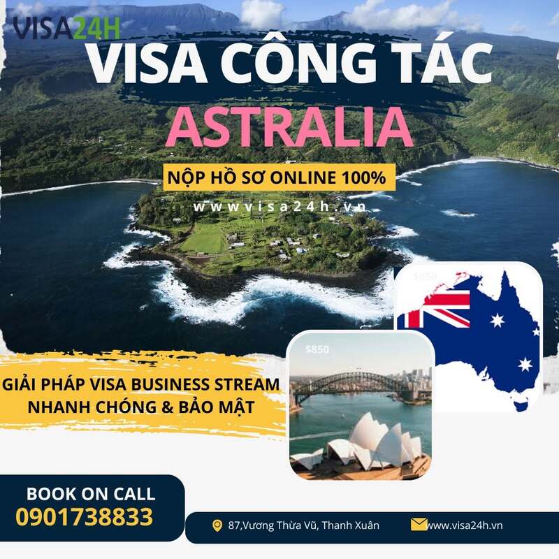 visa công tác ÚC
