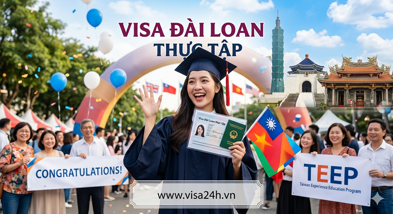 visa đài loan thực tập