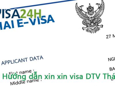 Hướng dẫn xin visa DTV Thái Lan 5 năm