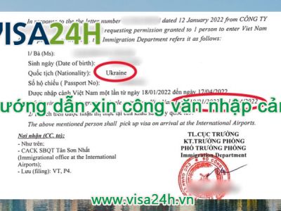 Hướng dẫn xin công văn nhập cảnh (approval letter) dành cho doanh nghiệp