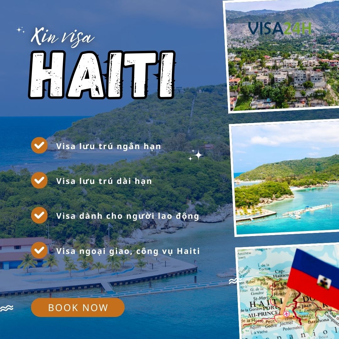 Hướng dẫn xin visa Haiti du lịch tự túc
