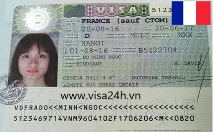 Hướng dẫn xin visa Pháp du lịch tự túc
