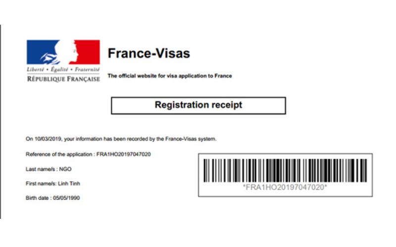 Hướng dẫn cách thức điền đơn xin visa Pháp