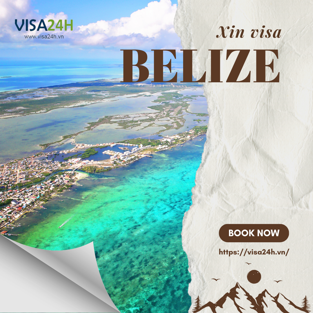 Hướng dẫn xin visa Belize du lịch tự túc