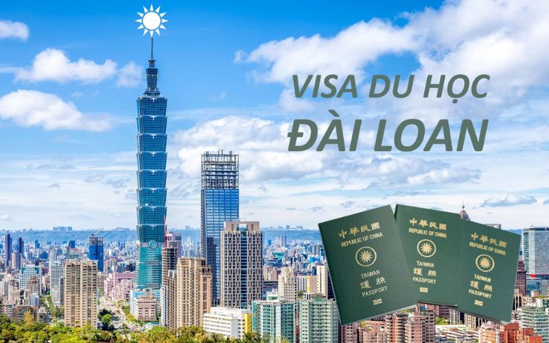 Thủ tục để xin visa du học Đài Loan