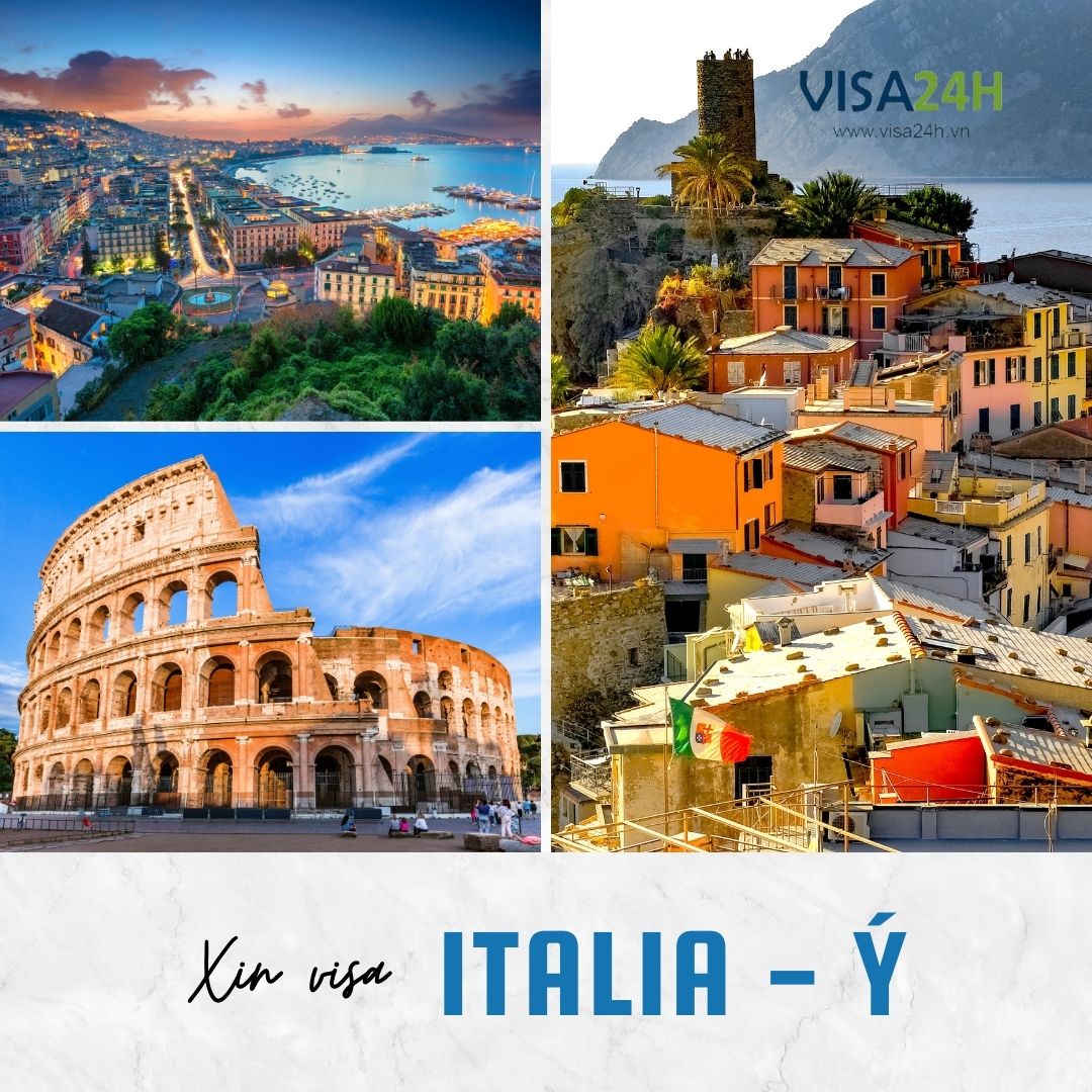 Hướng dẫn xin visa Ý du lịch tự túc