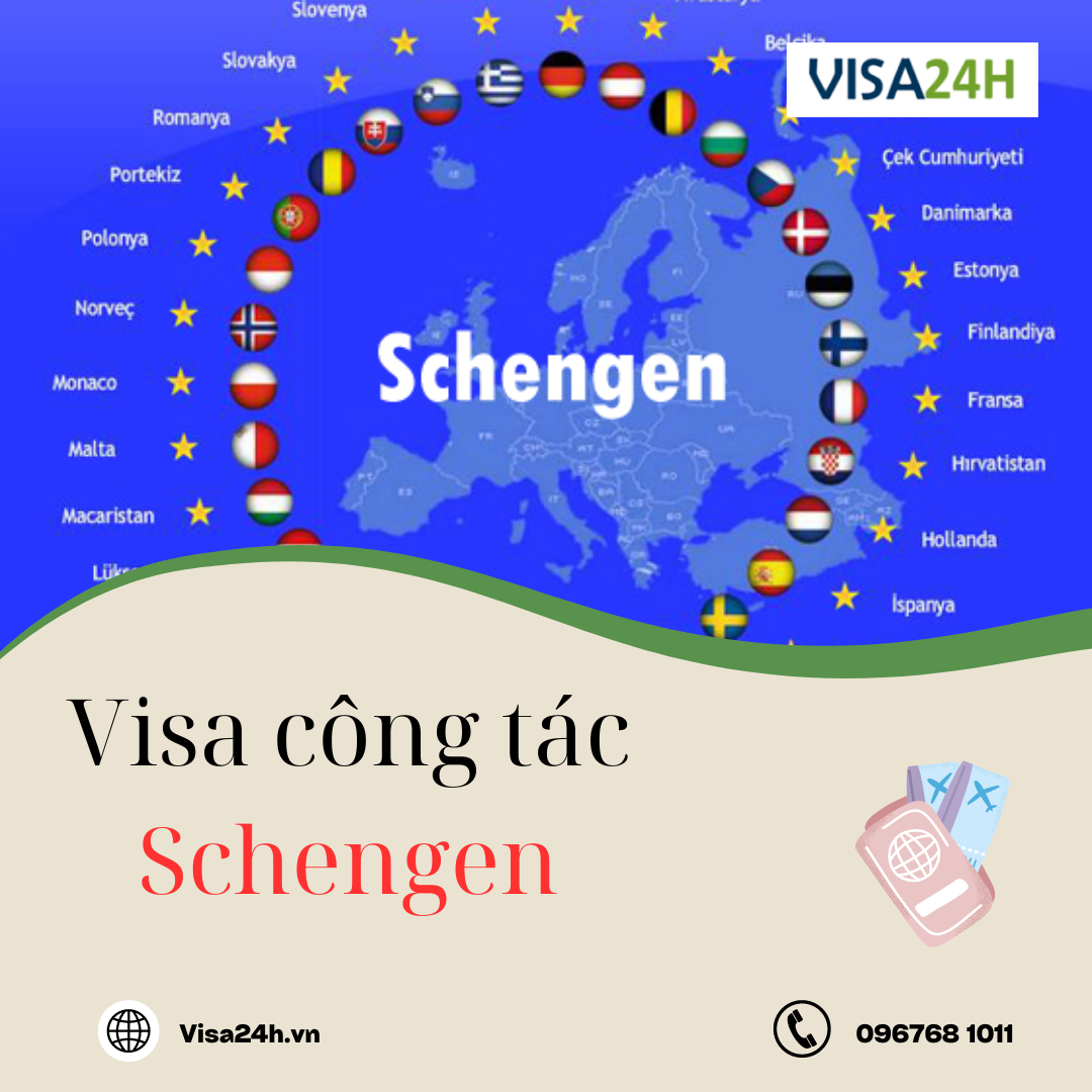 Visa công tác khối Schengen